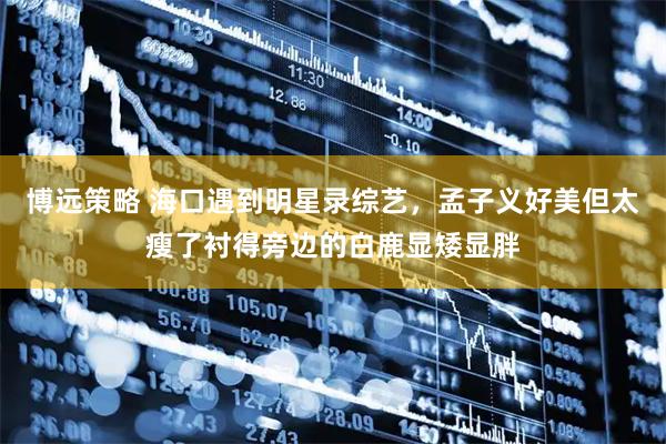 博远策略 海口遇到明星录综艺，孟子义好美但太瘦了衬得旁边的白鹿显矮显胖